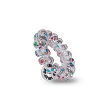 Load image into Gallery viewer, Party People Tiny Hair Ties Set of 5
