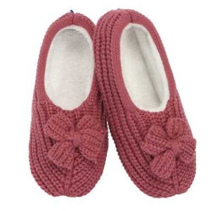 Crochet Rib Snoozies - Foot Coverings - Mauve
