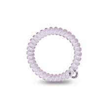 Load image into Gallery viewer, Rose Water Pink Small Hair Ties Set of 3
