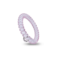 Load image into Gallery viewer, Rose Water Pink Small Hair Ties Set of 3
