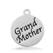Load image into Gallery viewer, Royal Jade Stone Bracelet with Grandmother Endless Love Sterling Silver Charm
