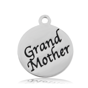 Royal Jade Stone Bracelet with Grandmother Endless Love Sterling Silver Charm