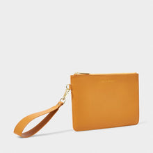 Load image into Gallery viewer, Zana Wristlet Pouch - Dark Amber
