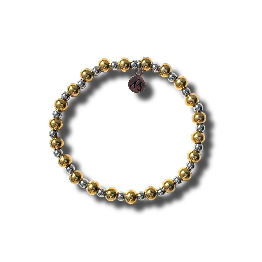 Serenity Collection- Gold Gemstone Bracelet