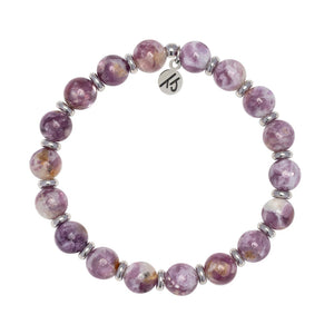Empowered Elegance Collection- Lepidolite Quartz Bracelet