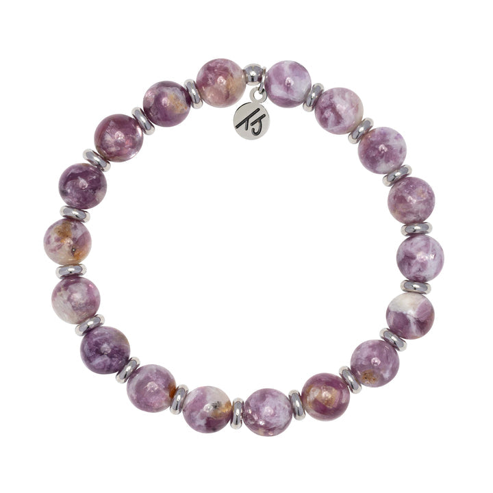Empowered Elegance Collection- Lepidolite Quartz Bracelet