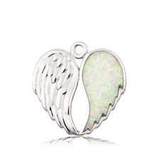 Load image into Gallery viewer, Super 7 Stone Bracelet with My Angel Sterling Silver Charm

