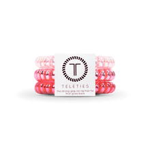 Load image into Gallery viewer, Think Pink Small Hair Ties Set of 3
