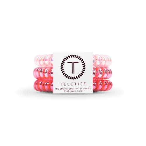 Think Pink Small Hair Ties Set of 3