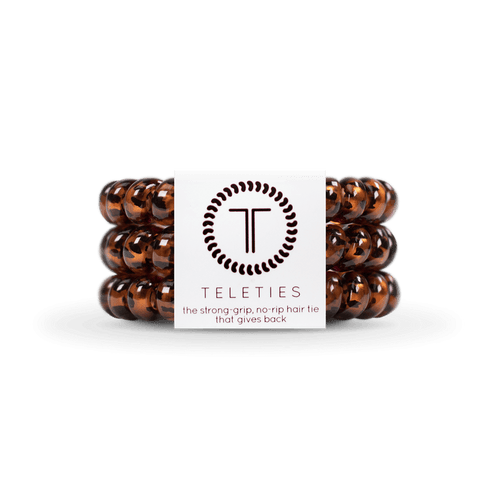 Tortoise Large Hair Ties Set of 3