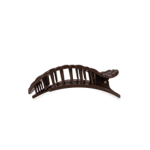 Load image into Gallery viewer, Truly Taupe Quilted Small Flat Round Hair Clip
