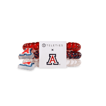 Load image into Gallery viewer, University of Arizona - Small Hair Ties Set/3

