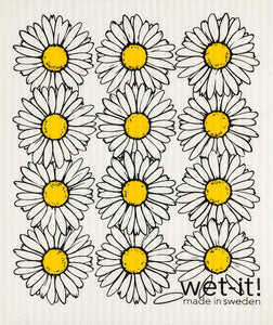 Daisies - Swedish Dish Cloth