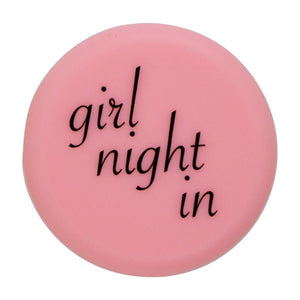 Girl Night In - Pink - Single Wine Cap
