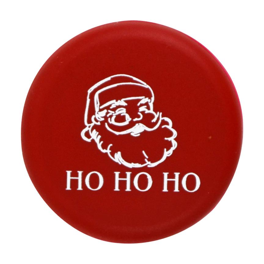Ho Ho Ho Santa - Red - Single Wine Cap