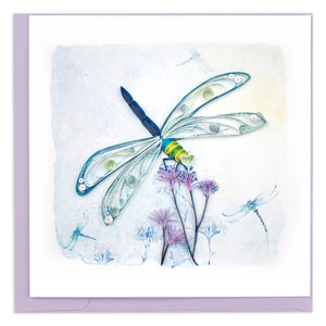 Emperor Dragonfly Quilling Card