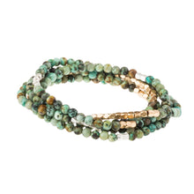 Load image into Gallery viewer, Stone Wrap - African Turquoise - Stone of Transformation
