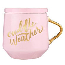 Load image into Gallery viewer, Cuddle Weather - Mug &amp; Coaster Lid
