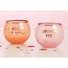 Load image into Gallery viewer, Roly Poly Glass - Drink Me
