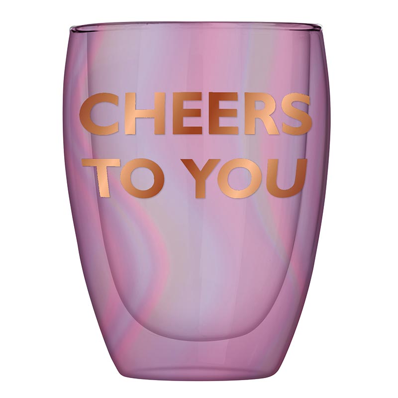 Double-Wall Glass - Cheers To You