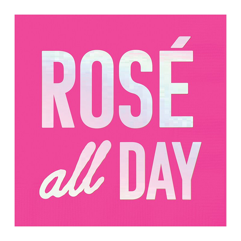 Beverage Napkins - Rose All Day
