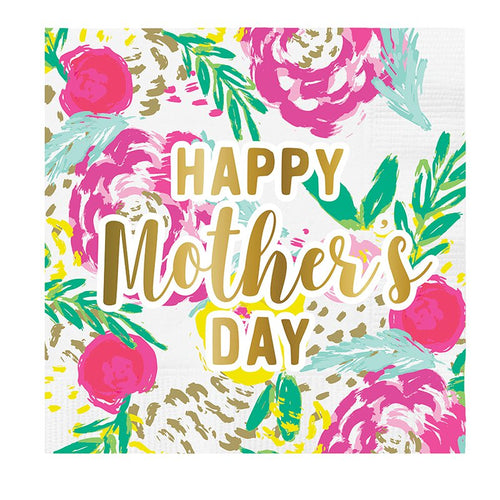 Beverage Napkins - Happy Mothers Day