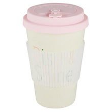 Load image into Gallery viewer, Bamboo To Go Coffee Cup - Rise &amp; Shine
