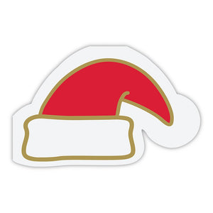 Jumbo Shaped Napkins - Santa Hat