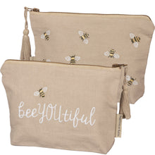 Load image into Gallery viewer, Zipper Pouch - Bee You Tiful
