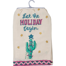 Load image into Gallery viewer, Let The Holiday Begin - Dish Towel Set
