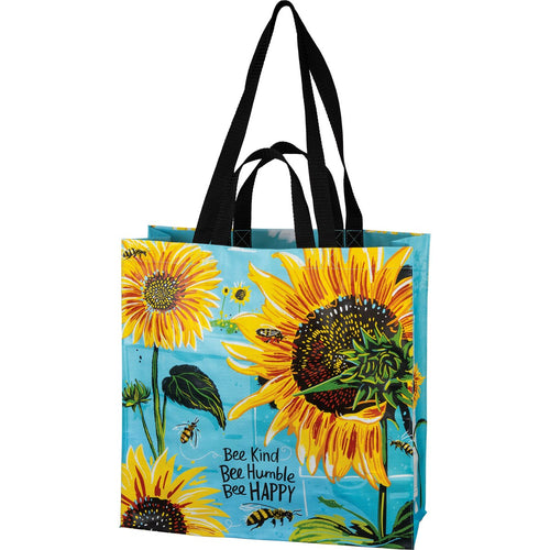 Market Tote - Bee Kind Bee Humble Bee Happy