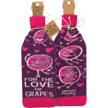 Load image into Gallery viewer, Bottle Sock -For The Love Of Grapes
