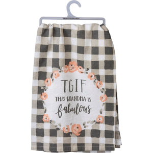This Grandma Is Fabulous - Dish Towel