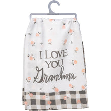 Load image into Gallery viewer, I Love Grandma - Dish Towel
