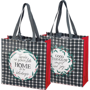 Market Tote - Home For The Holidays