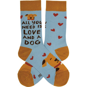 Socks - All You Need Is Love And A Dog