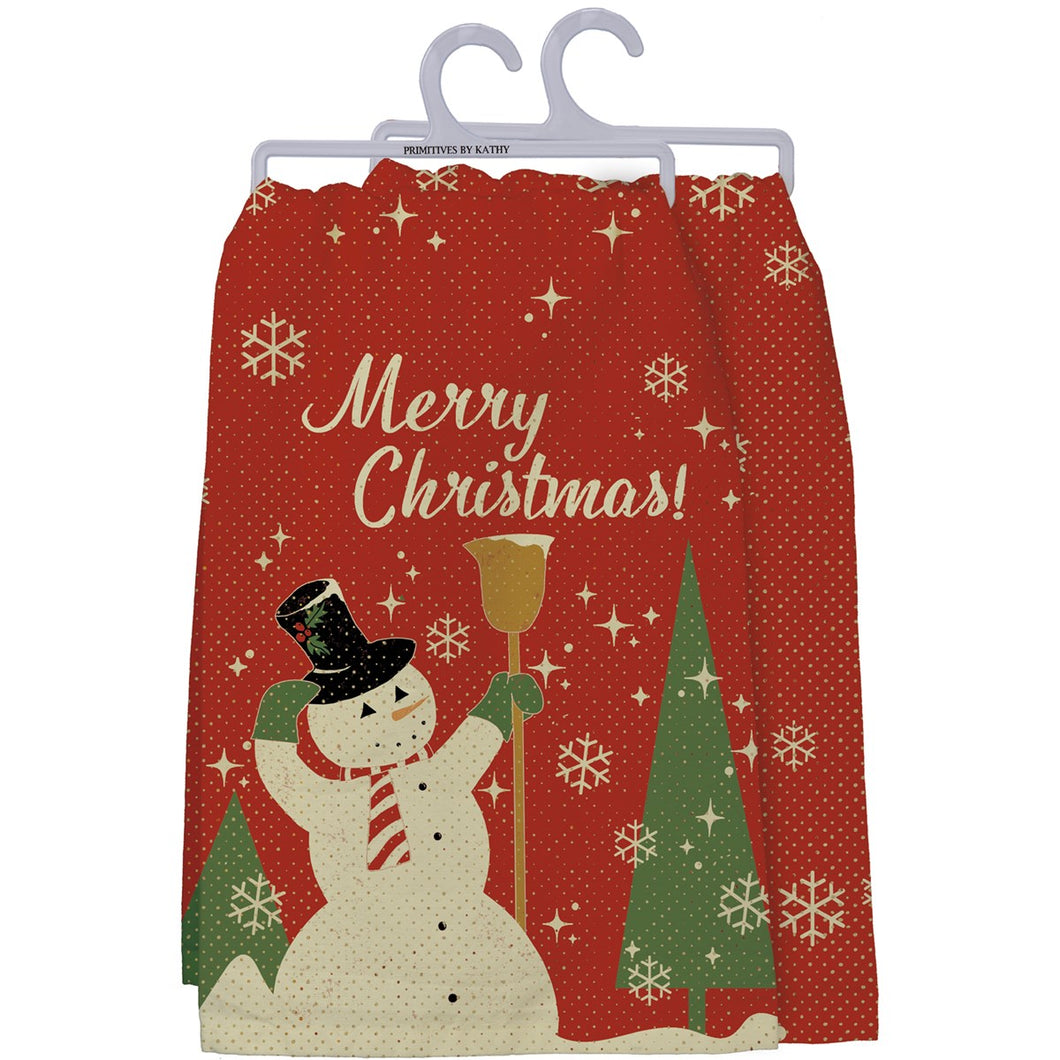 Merry Christmas - Dish Towel