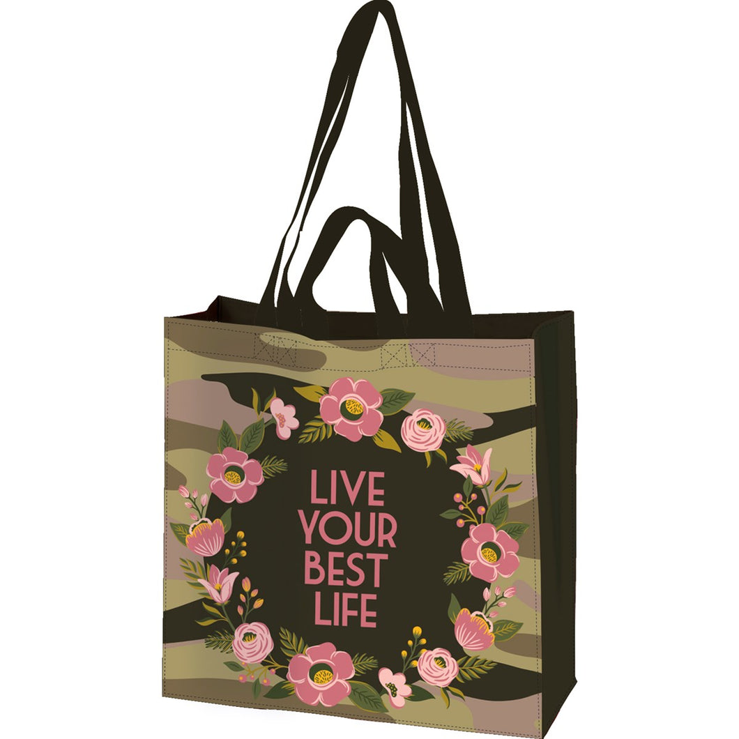 Market Tote - Live Your Best Life