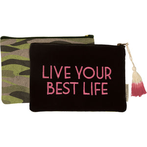 Zipper Pouch - Live Your Best Life