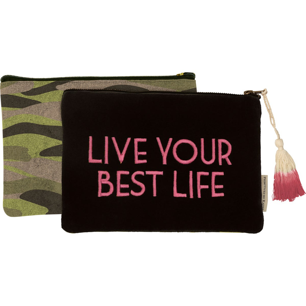 Zipper Pouch - Live Your Best Life