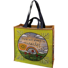 Load image into Gallery viewer, Market Tote - There Will Always Be Miracles
