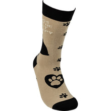 Load image into Gallery viewer, Socks - Dogs Are The Best Therapy
