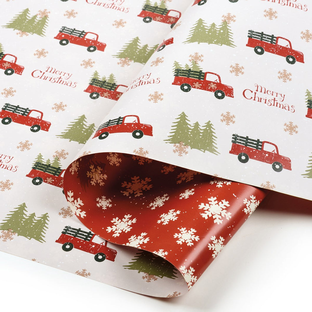 Gift Wrap - Truck