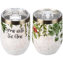 Load image into Gallery viewer, Stemless Wine Tumbler - Grow With The Flow
