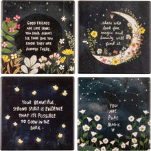 Load image into Gallery viewer, Coaster Set - Good Friends Are Like Stars

