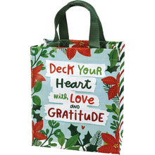 Load image into Gallery viewer, Daily Tote - Deck Your Heart With Love &amp; Gratitude
