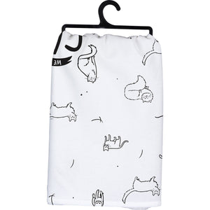 We're Cat People…Embrace the Cat Hair - Dish Towel
