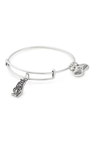 Alex and Ani Penguin Charm Bangle