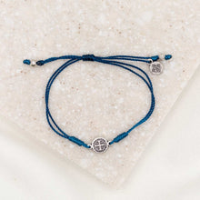 Load image into Gallery viewer, Breathe Blessing Bracelet - Silver Medal
