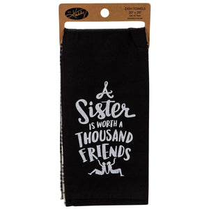 Best Sister - Dish Towel Set of 2